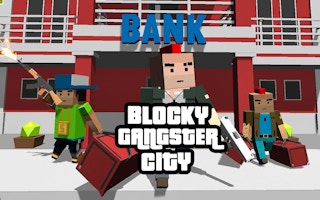 فتى المكعبات: عصابات مدينة السيارات (Blocky Dude Gangster Auto City)