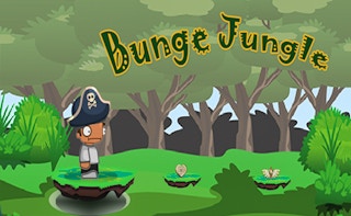 قفزة الأدغال: تحدي الجاذبية القرصان القرد (Bunge Jungle)