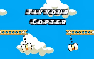 طِر بطائرتك: مغامرة الطائر الشقي (Fly your Copter)