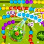 مغامرة الضفدع: قطار الكرات الملونة (Frogtastic Marble Adventure)