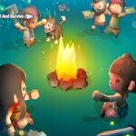 جزيرة البقاء: ابنِ واصمد (Idle Island: Build And Survive)