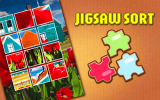 تحدي ترتيب الصور (Jigsaw Sort)