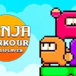 تحدي نينجا باركور أونلاين (Ninja Parkour Multiplayer)
