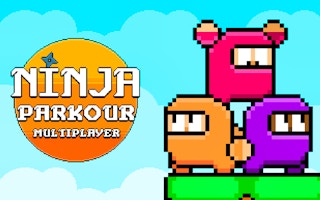 تحدي نينجا باركور أونلاين (Ninja Parkour Multiplayer)