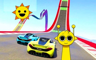 محاكي قيادة استعراضات سبرونكي (Sprunki Stunt Driving Simulator)