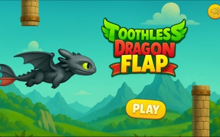 رفرفة التنين: تحليق أبو سن (Toothless Dragon Flap)
