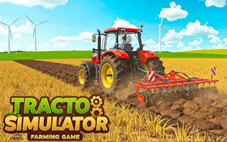 محاكي الجرار: لعبة المزرعة السعيدة (Tractor Simulator Farming Game)