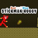 رجل المضرب الأحمر والأزرق: هاجي (Red and Blue Stickman Huggy)