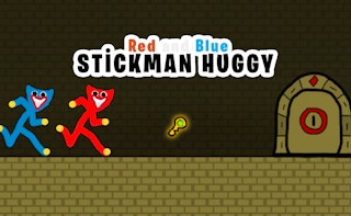 رجل المضرب الأحمر والأزرق: هاجي (Red and Blue Stickman Huggy)