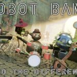 فرقة الروبوتات: أوجد الفروقات (Robot Band - Find the differences)