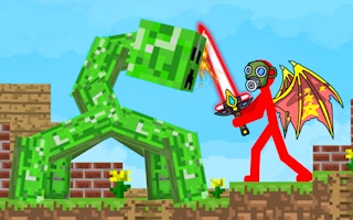 معارك ستكمان ضد الزعماء العمالقة (Stickman Mega Boss Battles)