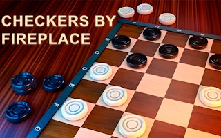 الداما بقرب المدفأة (Checkers by Fireplace)
