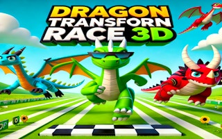 سباق تحول التنين ثلاثي الأبعاد (Dragon Transform Race 3D)
