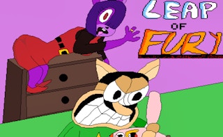 لعبة قفزة الغضب (Leap of Fury)